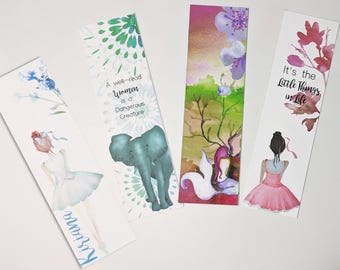 Bookmark with quote Etsy Bookmark with quote Etsy