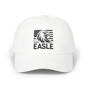 Eagle Embroidered Cap, American Flag Baseball Hat, Patriotic Dad Cap, USA Military Hat, Vintage Distressed Baseball Cap, 4th of July Apparel