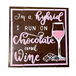 Puzzle ibrido di cioccolato e vino - Brevetto in corso