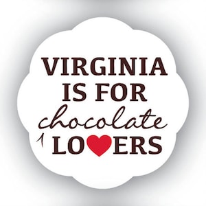 VIRGINIA is for Lovers CHOCOLATES | VA State Symbols Chocolate Covered Caramels - Virginia is for Lovers