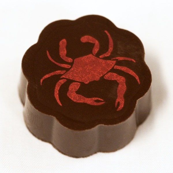 MARYLAND PRIDE Bay Spice CHOCOLATES | Crab Bay Spice Maryland Pride Gourmet Flavored Chocolate Covered Caramels