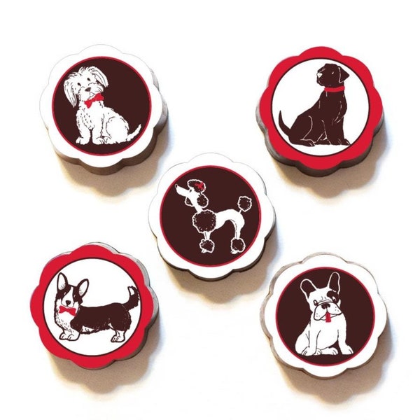 DOGS CHOCOLATES | Dog and Puppy Breeds Gourmet Chocolate Covered Caramel Gift