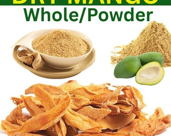 Poudre De Mangue Sèche 100 % Naturelle Amchoor Amchur