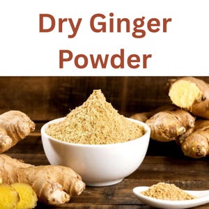 Organic Dry Ginger Powder | Adrak Powder | Allam Powder | 100% Pure & Natural | Chemical-Free | Pesticide-Free | Unadulterated