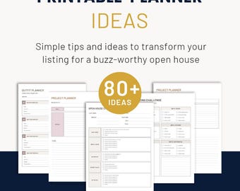 80+ Printable Planner & Digital Product Ideas – Profitable PDF Guide for Etsy and Creators