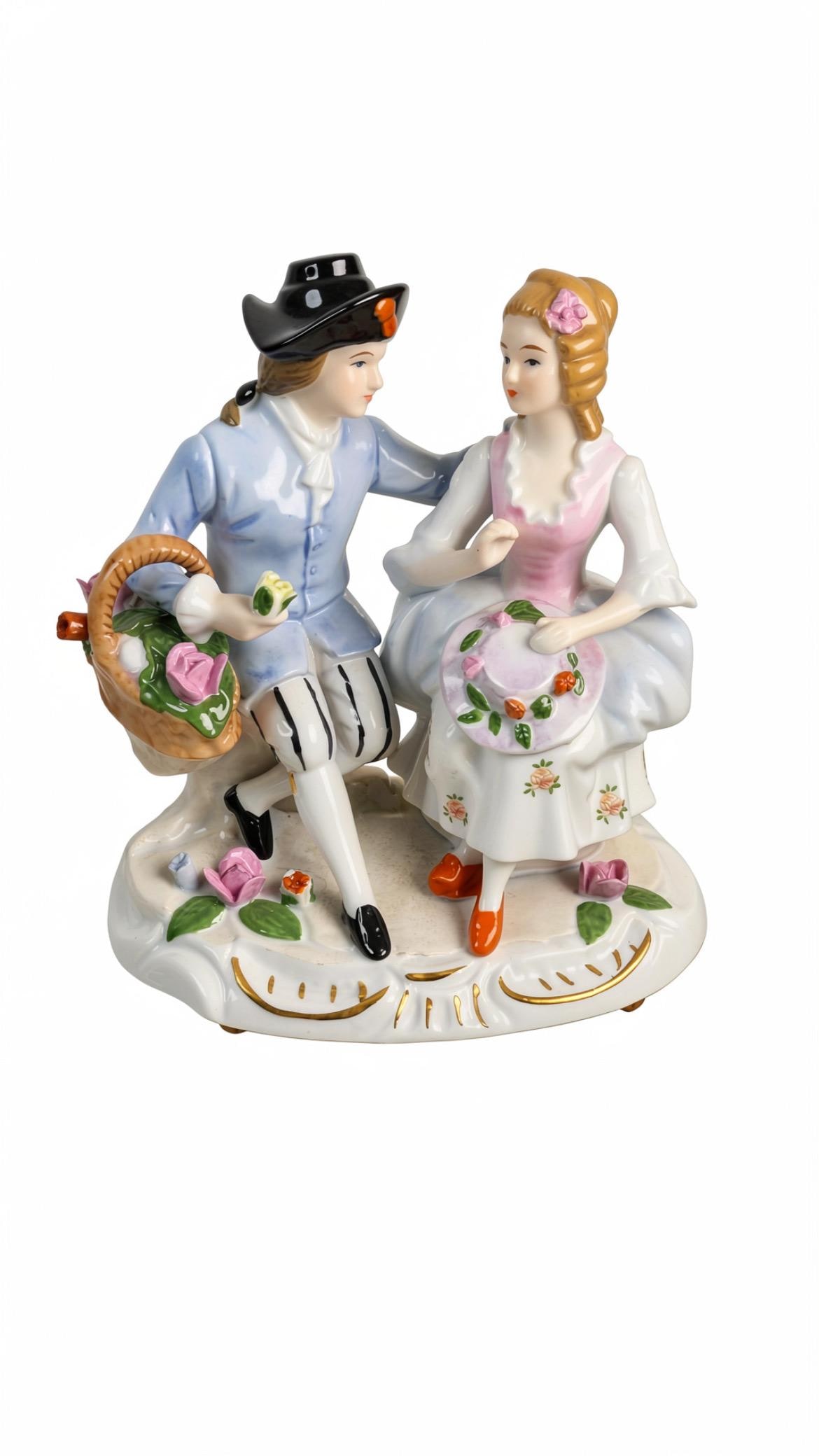 Rococo Figurines - Etsy