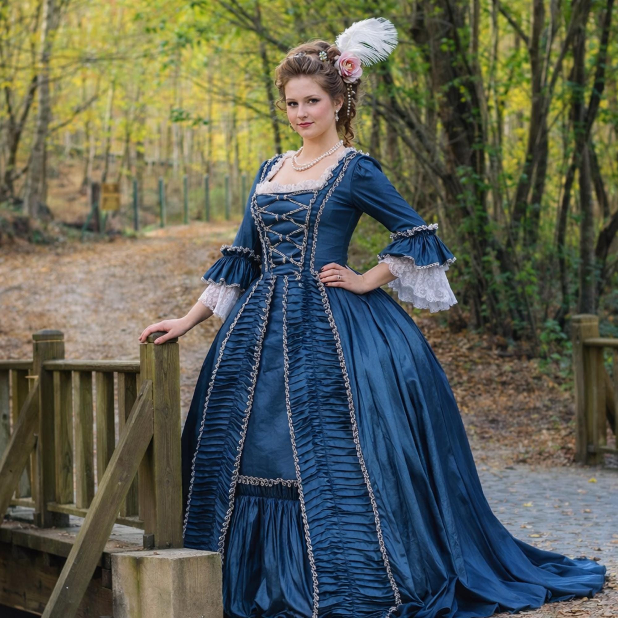 Panniers Dress - Etsy