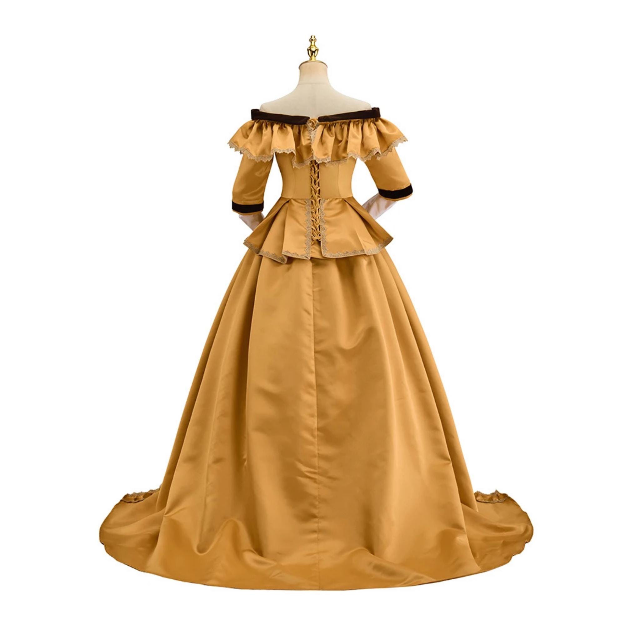 slim fit dress slacks Venetian Rococo Masquerade Gown-18th Century Grandeur main image 1