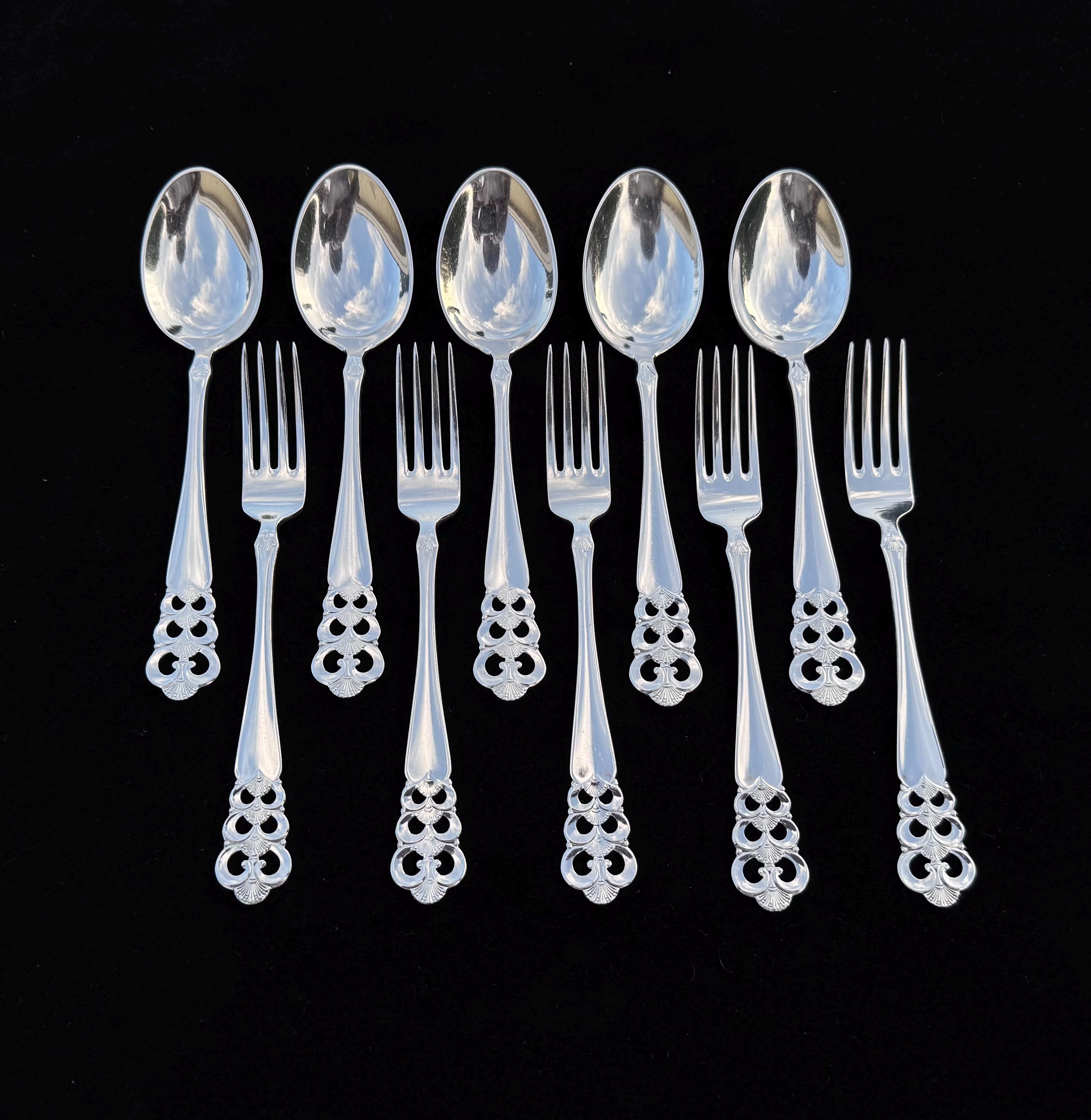 Norwegian Silver Cutlery - Etsy