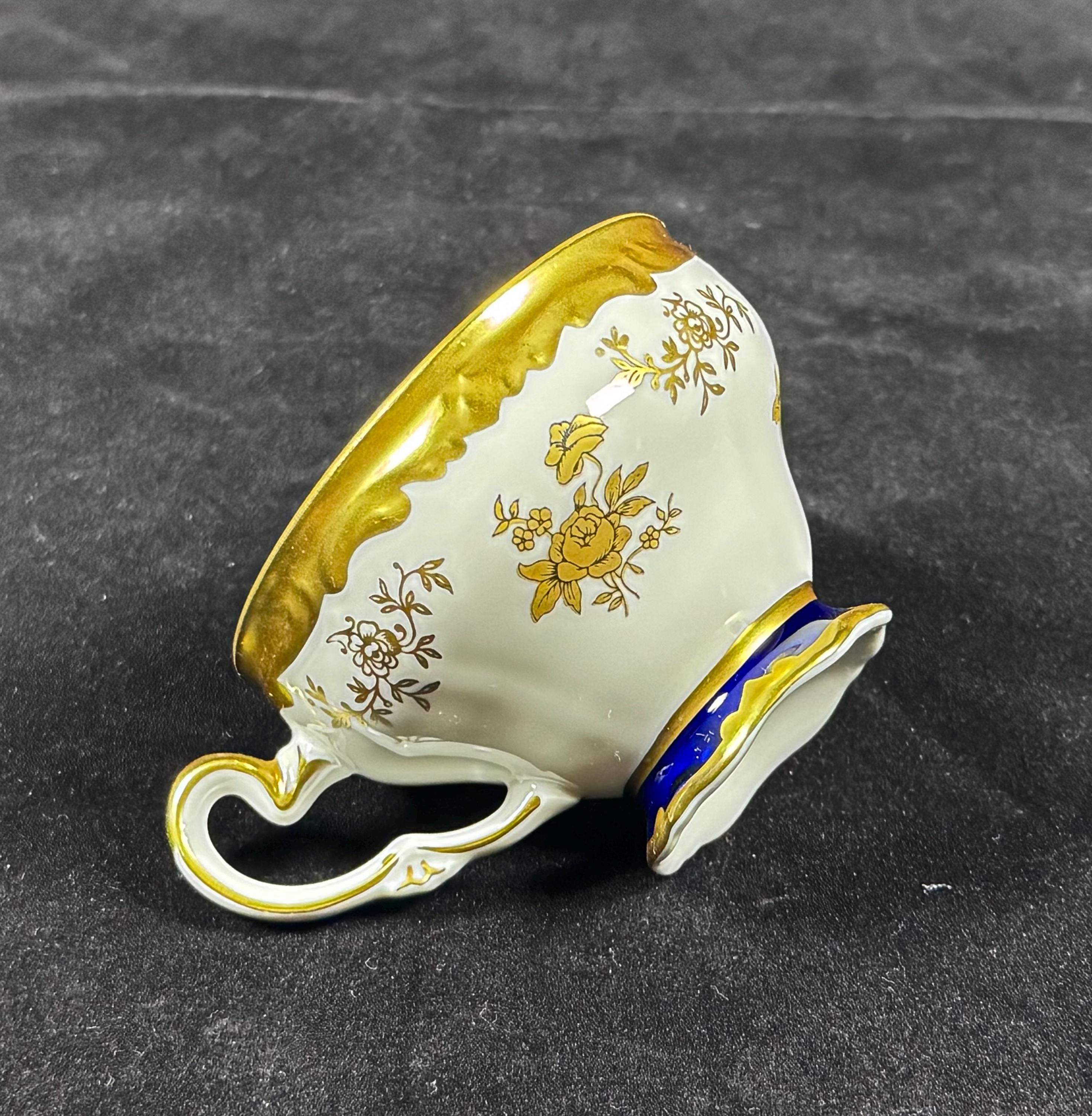 Vintage Weimar Porzellan Katharina 7222 Tea Set for 6, Echt Weimar