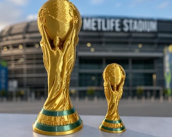 3D Printed World Cup Inspired Replica Trophy