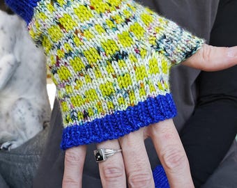 Merino Knit Fingerless Gloves
