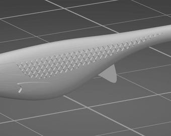 shad softbait 100 mm master plus mold