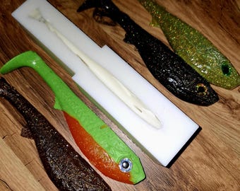 Softbait mold 165 mm silicone great for pike fishing