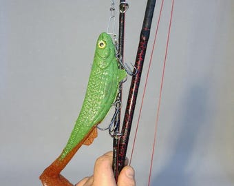 Handmade Softbait shad 18 cm