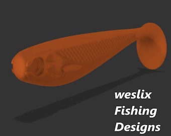 shad softbait lure master plus mold 130 mm