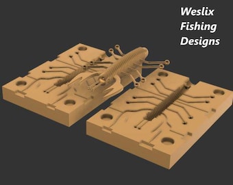 creature bait 75mm master plus mold