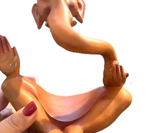 Ręcznie wykonany posąg Pana Ganeszy, nowoczesna statua Ganpati