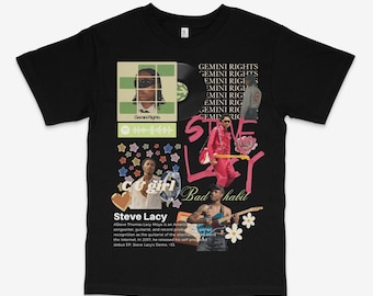 Steve Lacy Music Tee XL Odd Future ロンT Odd Future Zigzag Black, Blue & Purple Stripe Long Sleeve T-Shirt