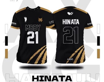 ハイキュー 日向翔陽 MSBY 21 HINATA バレーボールシャツ ハイキュー 日向翔陽 MSBY 21 HINATA バレーボールシャツ ウェア