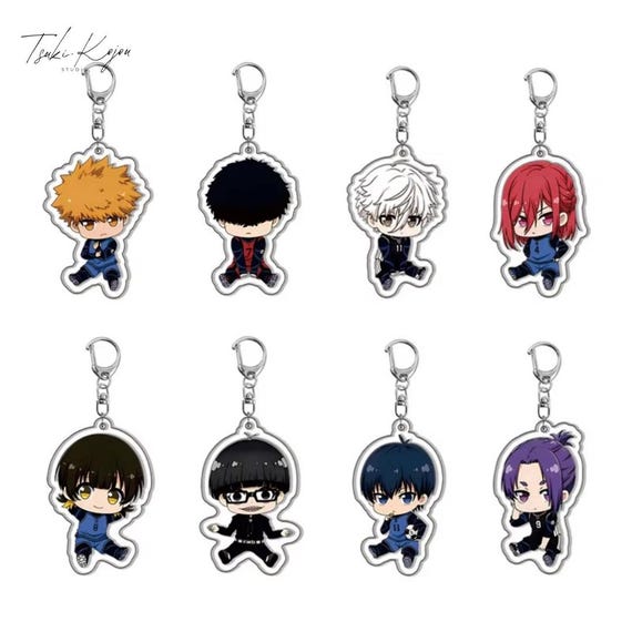thumbnail interactive-video image 1 of Lot Of 24 Mixed Anime PVC Keychains – Cute Key Rings For Girls & Boys – Gift Set 1 of 6