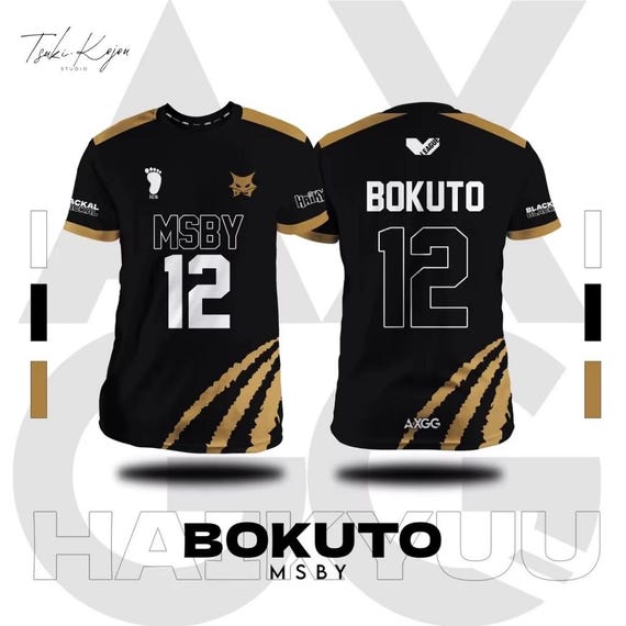 Haikyuu MSBY Jersey | Custom Name & Number Volleyball Shirt