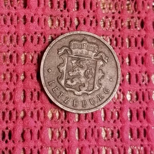Luxemburg 25 centimes 1947 coin