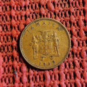 Jamaica 1 cent 1969 coin
