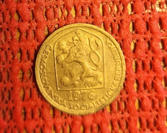 Czechoslovakia 20 haler 1976 coin