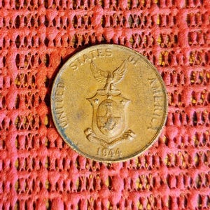 Philippines 1944 blacksmith coin
