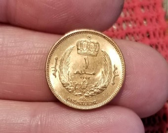 Libya milliemes coin