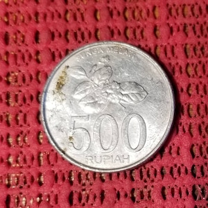 Indonesia 500 rupiah coin