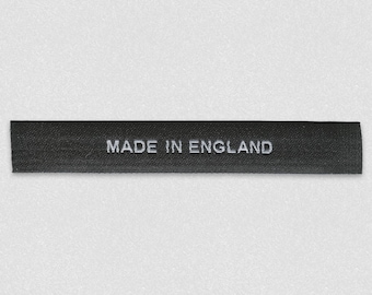 Custom "Made In" Woven Fabric Labels | Sew On Clothing Tags