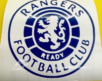 Rangers Football Club Vinyl Decal Badge Self Adhesive Multiple Sizes Colours