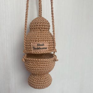 Personalized Crochet Censer Toy: Coptic Orthodox Sunday School