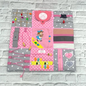 Fidget Lap Blanket for Dementia: Alzheimer&#39;s Sensory Quilt, Parkinson&#39;s Aid