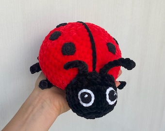 Jellycat LAYLA LADYBIRD Retired Ladybug Soft Plush Red Bug Small