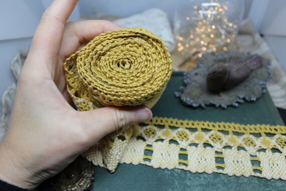 Coupon de dentelle faite-main vintage vintage faite-main 1930s retro romantique folk b12ce5 Coupon de dentelle faite-main vintage vintage faite-main 1930s retro romantique folk b12ce5