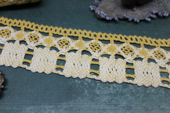 Coupon de dentelle faite-main vintage vintage faite-main 1930s retro romantique folk b12ce5 Coupon de dentelle faite-main vintage vintage faite-main 1930s retro romantique folk b12ce5