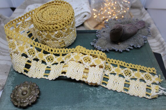 Coupon de dentelle faite-main vintage vintage faite-main 1930s retro romantique folk b12ce5 Coupon de dentelle faite-main vintage vintage faite-main 1930s retro romantique folk b12ce5