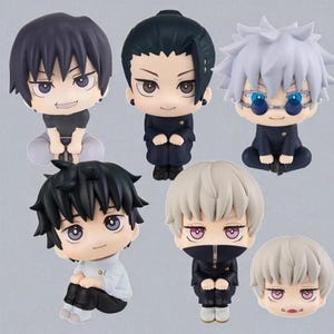 Jujutsu Kaisen Figure Set – 5pcs Mini PVC Anime Statues – Gojo, Itadori, Toji & More Collectibles