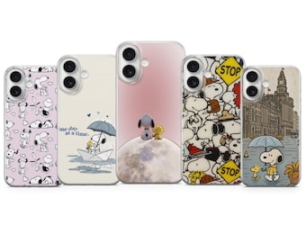 Sleepy Beagle Phone Case So Soft Adorable for iPhone 17 Pro Max, 16, 15 Plus, 14, 13, 12, XR & Samsung S25, S24, A56, A55, Pixel 10, 9 Pro