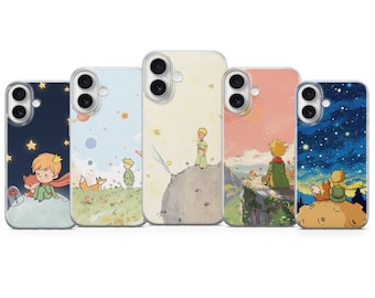 Little Prince Phone Case for iPhone 17 Pro Max, 16, 15 Plus, 14, 13, 12, XR & Samsung S25, S24, A56, A55, Pixel 10, 9 Pro