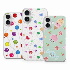 Candy Lover Phone Case, 3D Cover, for iPhone 17 Pro Max, 16e, 15, 14, 12 Samsung S25 Ultra, S24 FE, A56, Pixel 10 XL,9a,8,7,6