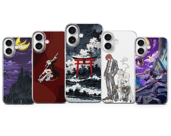 Soul Eater Phone Case Anime Cover for iPhone 17pro, 16, 15, 14, 13