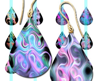 Candy Colors Bubbles Art  - Instant Download Digital Art Saguaro Graphics