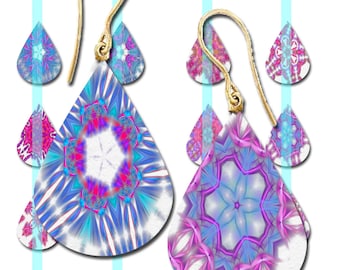Auroras Kaleidoscopes Art  Instant Download Digital Art Saguaro Graphics