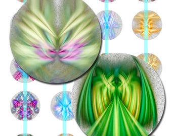 Fractal Art - Instant Download Digital Art Saguaro Graphics