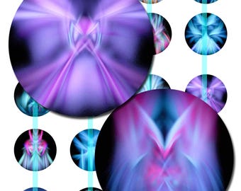 Ocean Colors Fractals Art  Instant Download Digital Art Saguaro Graphics