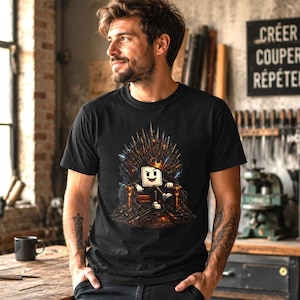 King of Code T-Shirt, Programmer Gift, Coding Shirt, Geek Tech Shirt, Developer Tee, Funny Programmer Shirt, Nerd Graphic Tee